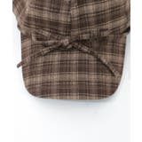 チェック柄デザインキャップ | axes femme | 詳細画像7 