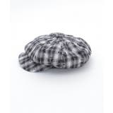 リボン×チェックキャスケット | axes femme | 詳細画像4 