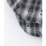 リボン×チェックキャスケット | axes femme | 詳細画像7 