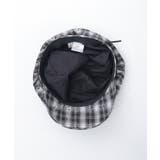 リボン×チェックキャスケット | axes femme | 詳細画像8 