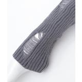 ダメージニットレッグカバー | axes femme | 詳細画像11 