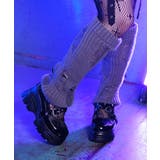 グレー | ダメージニットレッグカバー | axes femme