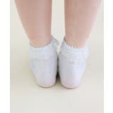 ラメ入りレースソックス | axes femme | 詳細画像3 