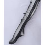 リボンシアーニーハイソックス | axes femme | 詳細画像14 