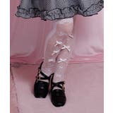 リボンシアーニーハイソックス | axes femme | 詳細画像4 