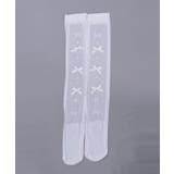 リボンシアーニーハイソックス | axes femme | 詳細画像5 