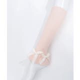 リボン付リブレッグウォーマー | axes femme | 詳細画像10 