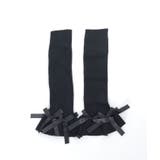 リボン付リブレッグウォーマー | axes femme | 詳細画像14 