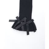 リボン付リブレッグウォーマー | axes femme | 詳細画像17 