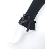 リボン付リブレッグウォーマー | axes femme | 詳細画像20 