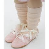 リボン付リブレッグウォーマー | axes femme | 詳細画像4 