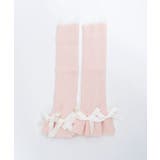 リボン付リブレッグウォーマー | axes femme | 詳細画像6 