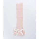 リボン付リブレッグウォーマー | axes femme | 詳細画像7 