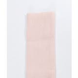 リボン付リブレッグウォーマー | axes femme | 詳細画像8 