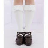 コットンレースフリルソックス | axes femme | 詳細画像2 