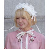 白 | レースフリルヘッドドレス | axes femme