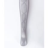 リボン柄透かしレースタイツ | axes femme | 詳細画像11 