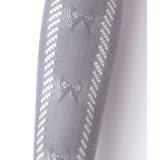 リボン柄透かしレースタイツ | axes femme | 詳細画像14 