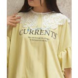 白 | ケミカルレース付け襟 | axes femme