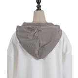 異素材切替フーディ | axes femme | 詳細画像10