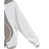 異素材切替フーディ | axes femme | 詳細画像12