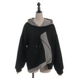 異素材切替フーディ | axes femme | 詳細画像13