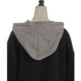 異素材切替フーディ | axes femme | 詳細画像20