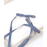 インディゴ | デニムリボンクリップ | axes femme