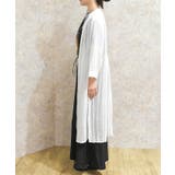 シフォンロングカーデ | axes femme | 詳細画像3