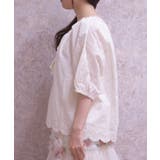 刺繍ブラウス | axes femme | 詳細画像2