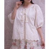 刺繍ブラウス | axes femme | 詳細画像5