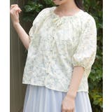 花柄ブラウス | axes femme | 詳細画像5