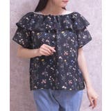 黒 | オフショルブラウス | axes femme