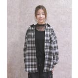 チェックシャツ | axes femme | 詳細画像4 