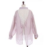 バックレースブラウス | axes femme | 詳細画像8 