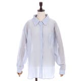 ブルー | バックレースブラウス | axes femme