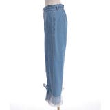 裾レースストレートデニムパンツ | axes femme | 詳細画像13 