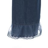 裾レースストレートデニムパンツ | axes femme | 詳細画像26 