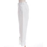 裾レースストレートデニムパンツ | axes femme | 詳細画像6 