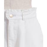 裾レースストレートデニムパンツ | axes femme | 詳細画像8 