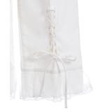 裾レースストレートデニムパンツ | axes femme | 詳細画像9 