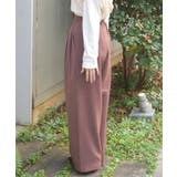 ツータックセミワイドパンツ | axes femme | 詳細画像2