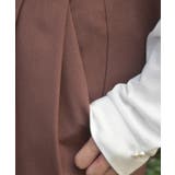 ツータックセミワイドパンツ | axes femme | 詳細画像7