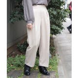 薔薇刺繍裏起毛パンツ | axes femme | 詳細画像1 