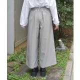 ベルト付フラップＰＫパンツ | axes femme | 詳細画像3 