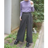 ベルト付フラップＰＫパンツ | axes femme | 詳細画像6 