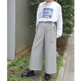 ベルト付フラップＰＫパンツ | axes femme | 詳細画像7 