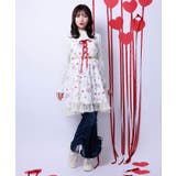 フリルハイウエストデニム | axes femme | 詳細画像3 