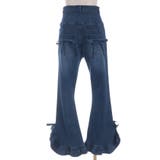 フリルハイウエストデニム | axes femme | 詳細画像6 