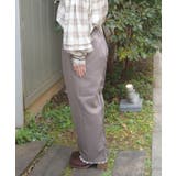 裾レースストレートパンツ | axes femme | 詳細画像2 